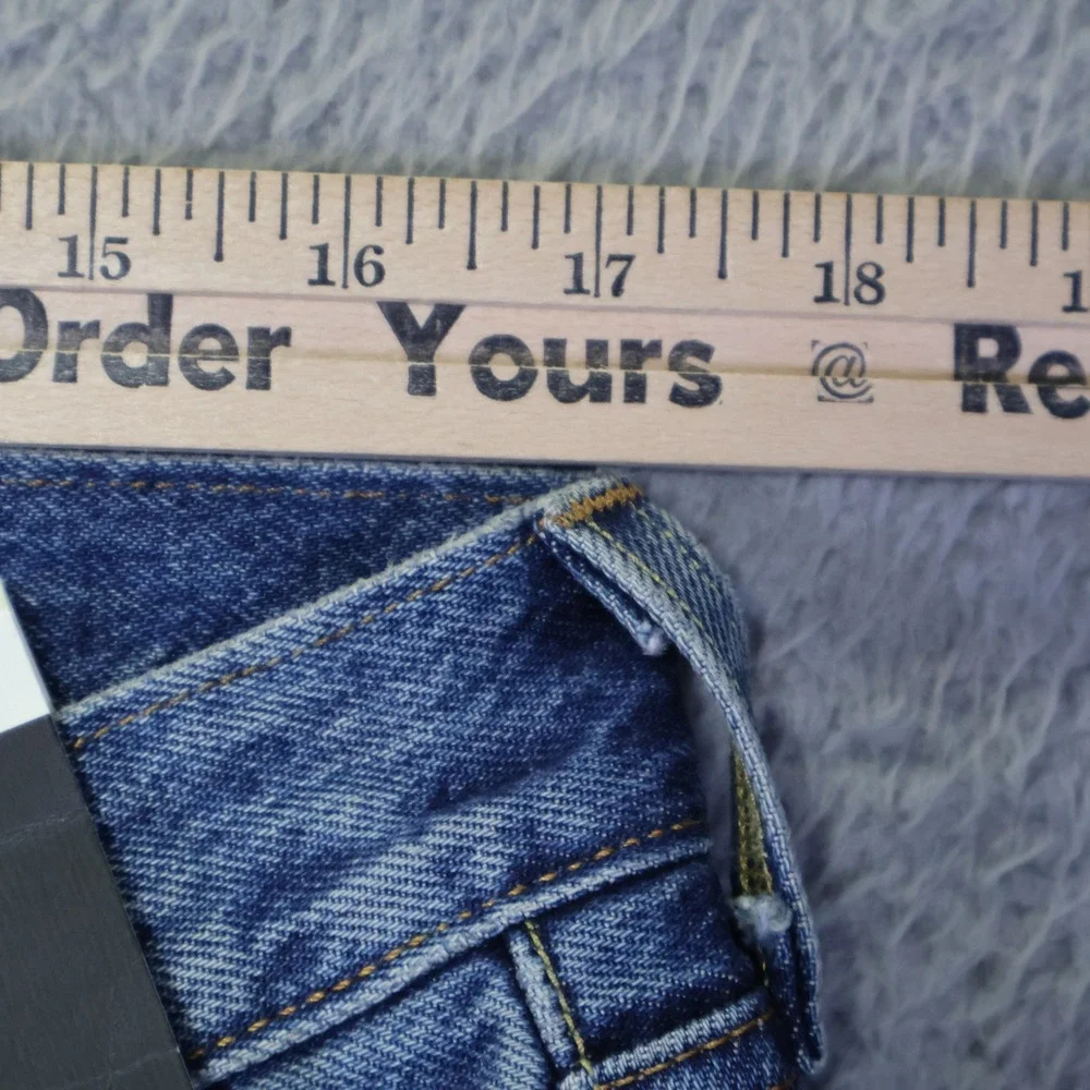 Levis 501 90s Selvedge Denim Jeans Mens 33x30 Blue Straight Leg Button Fly NEW